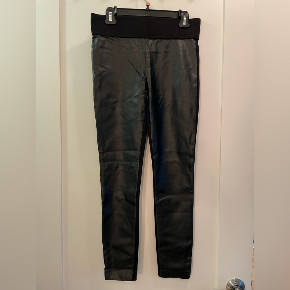 Club Monaco leather leggings size 6